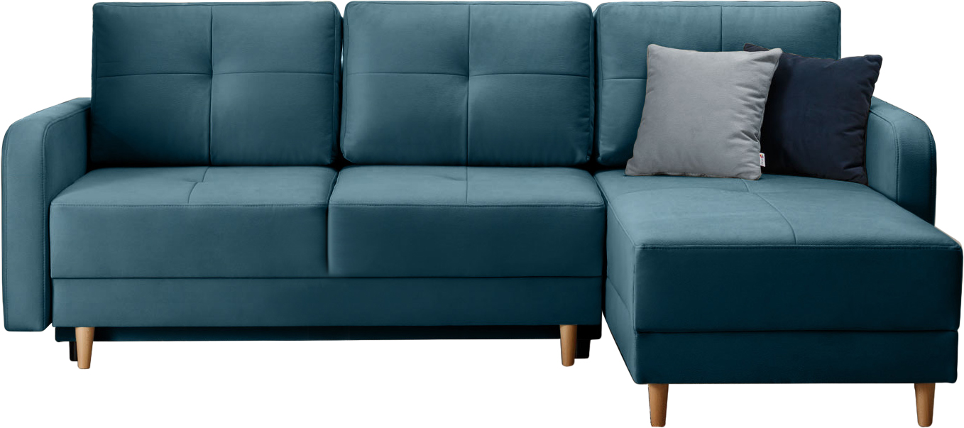 Canapé d'angle en tissu