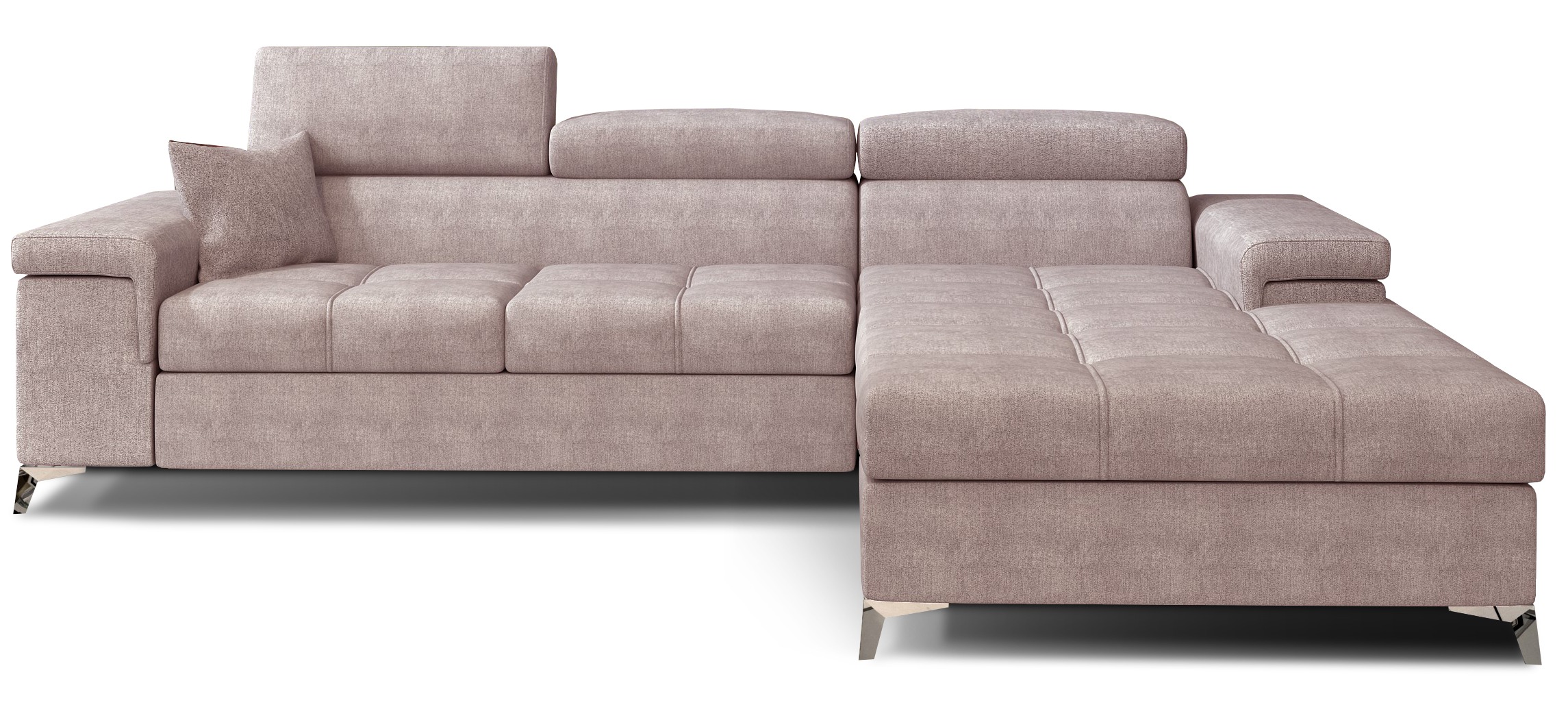 Canapé d'angle en velours