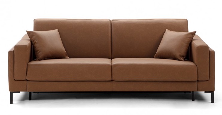 Canapé convertible simili cuir