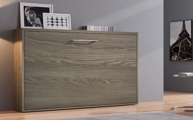 Lit escamotable horizontal