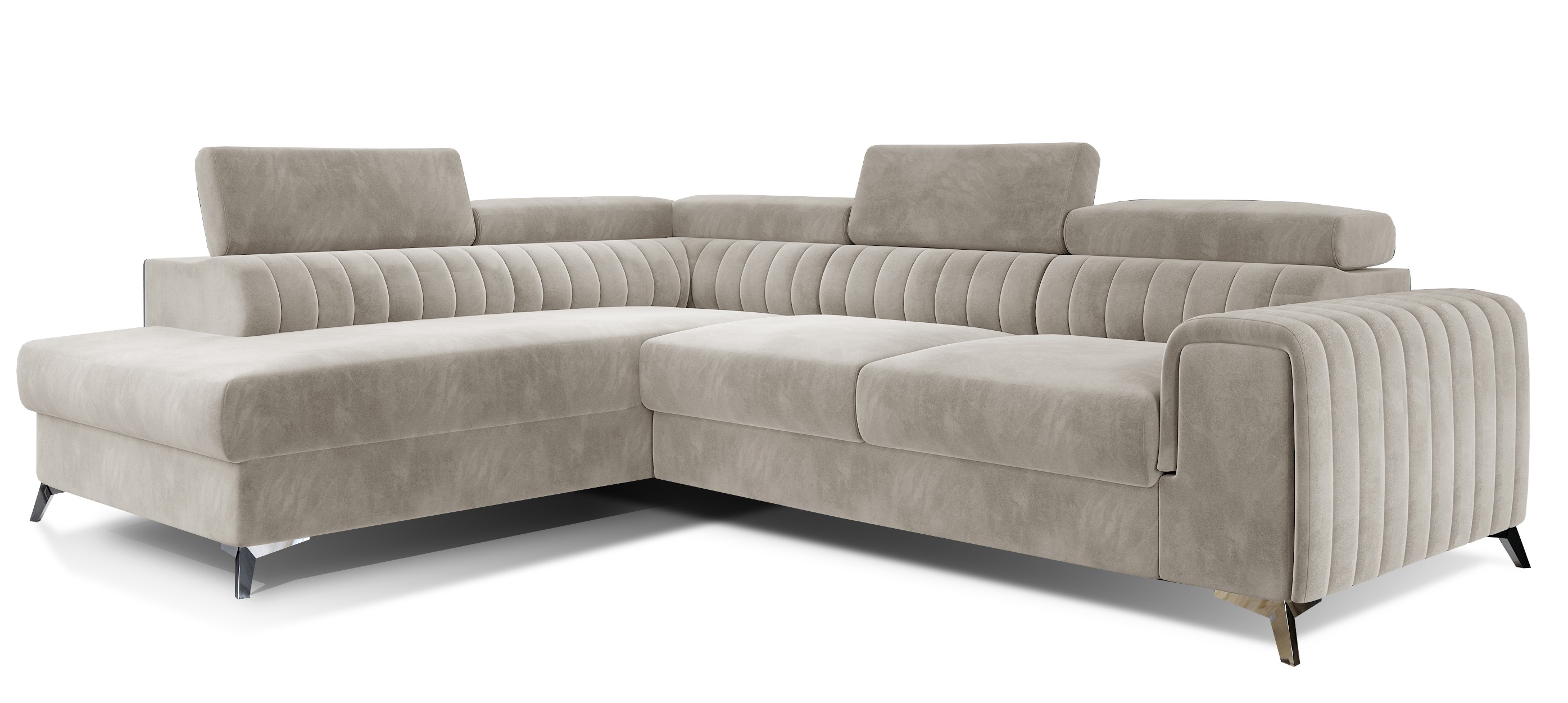 Canapé d'angle convertible gauche