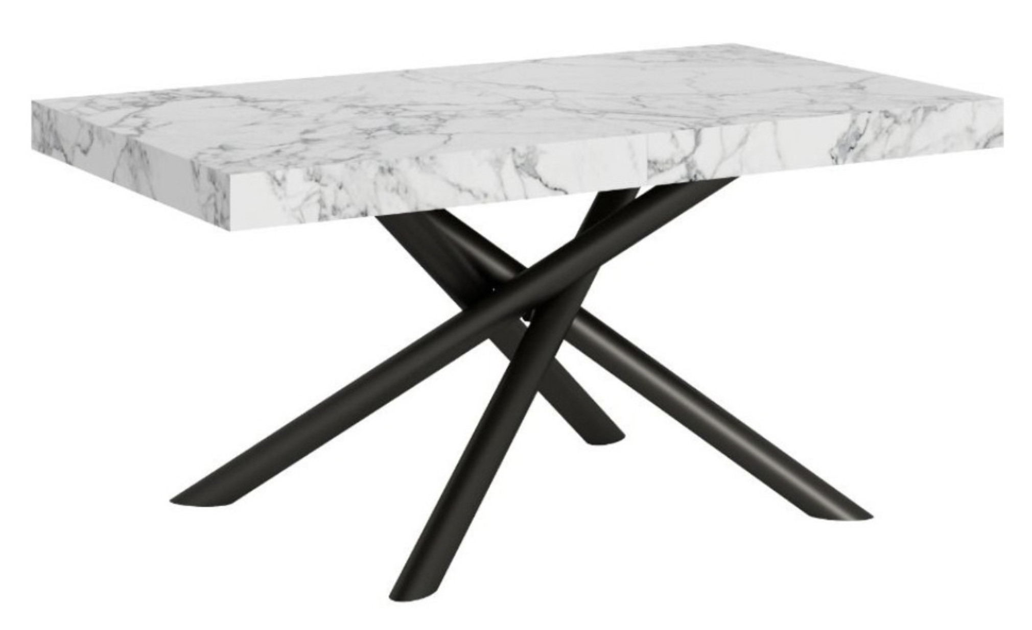 Table extensible rectangulaire