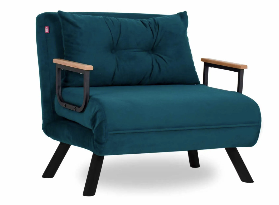 Fauteuil convertible en tissu