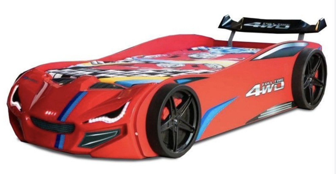 Lit voiture rouge