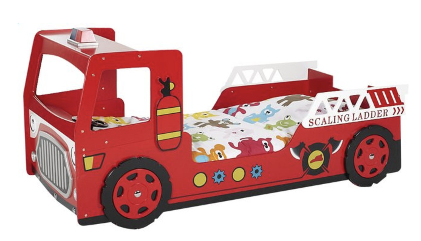 Lit voiture de pompier