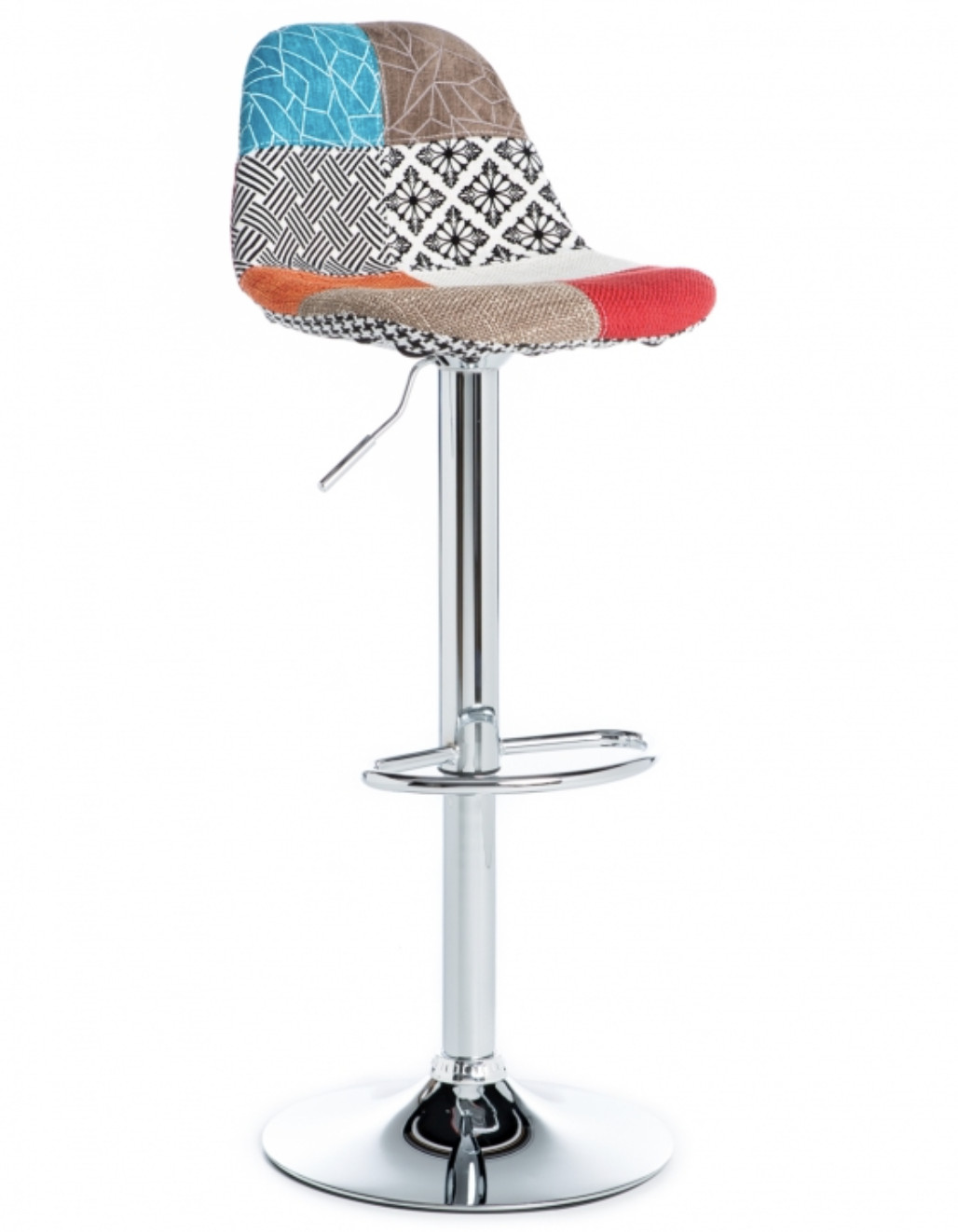 Tabouret de bar patchwork