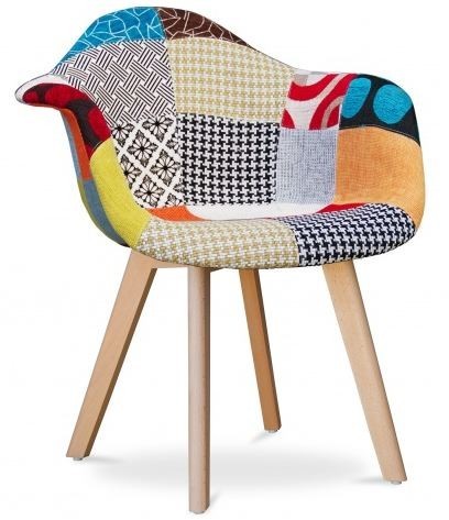 Chaise patchwork