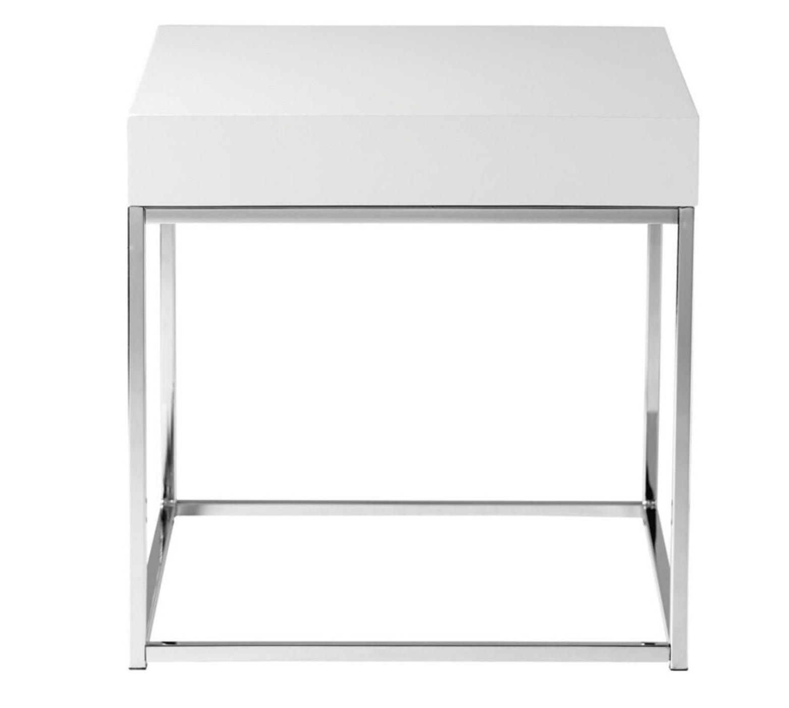 Table d'appoint blanche